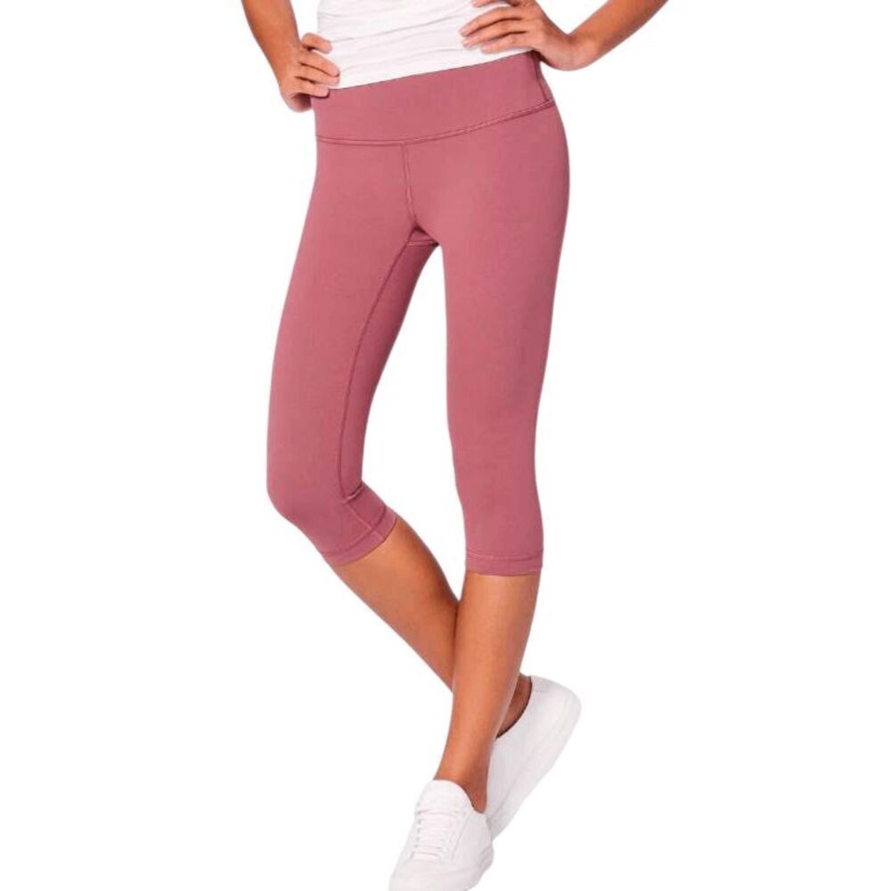 LULULEMON ATHLETICA Wunder Under Hi-Rise 1/2 Tight 'Full-On Luxtreme 17' Size 4